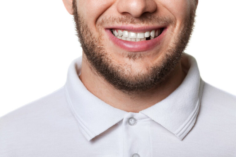 a dental implants patient missing a tooth.